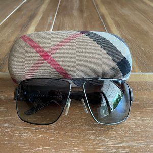 Burberry B 3040 Sunglasses-Gunmetal/Gray Gradient